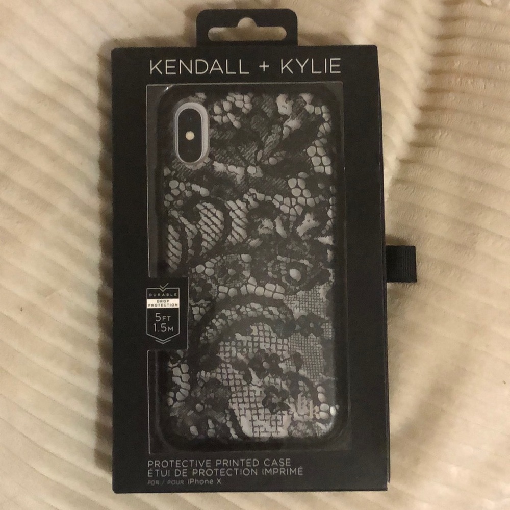 📱💕KENDALL + KYLIE 🆕 LACE IPHONE X CASE NIB💕📱